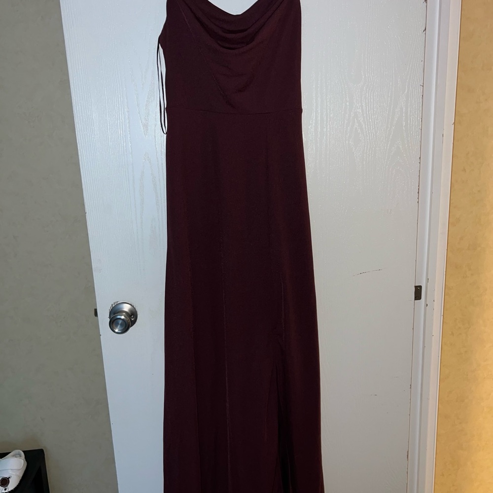 Brand new one worn time! Birdy grey bridesmaid dress size xsmall. Fits like 2-4
